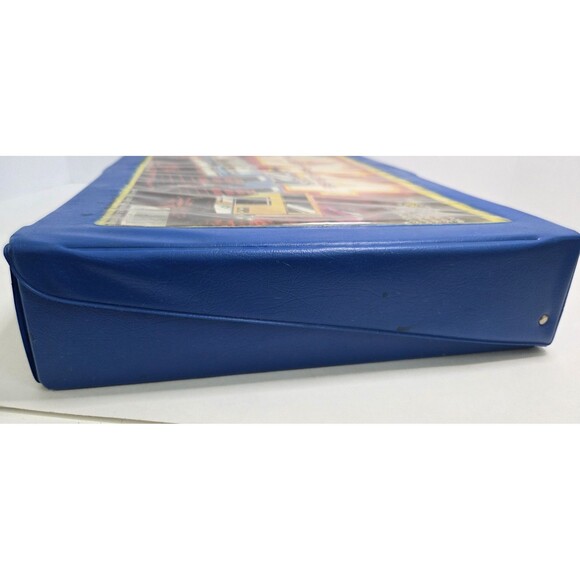 4x4 Blue COLLECTOR CASE: ROUGH RIDERS, Stompers, Toy Trucks W/INSERT Vintage '83 - Picture 6 of 13